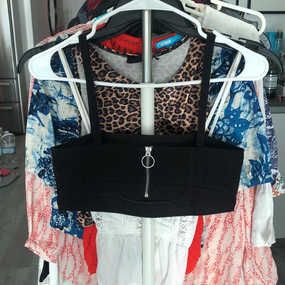 Diamante denim top - Picture 2 of 2